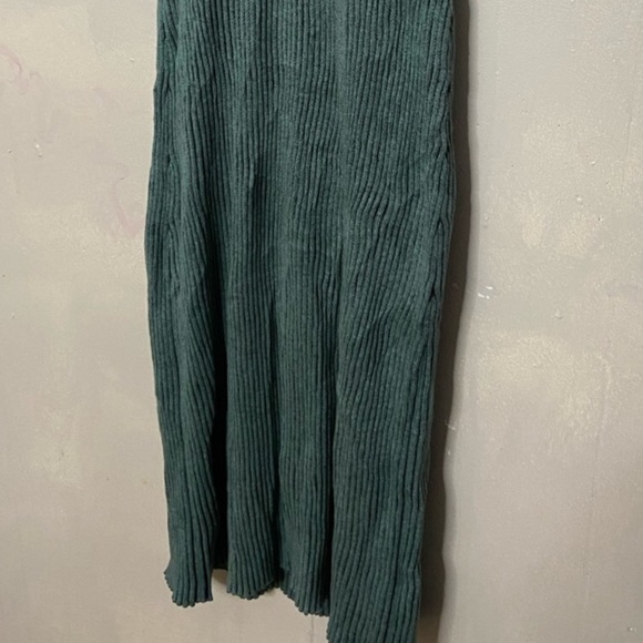 RAILS “Genesis Emerald Navy” Cotton Cashmere Ribbed Dress - Picture 5 of 10